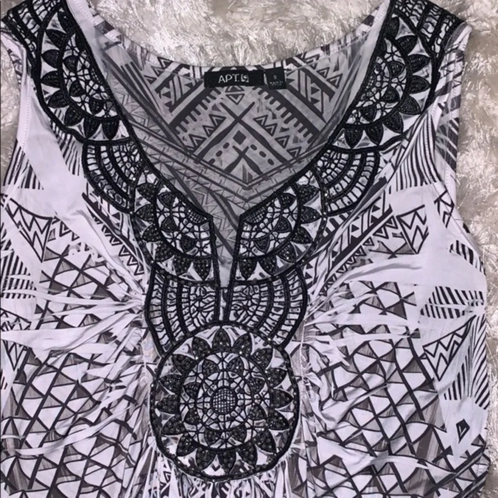 Black and white summer‎ maxi sundress